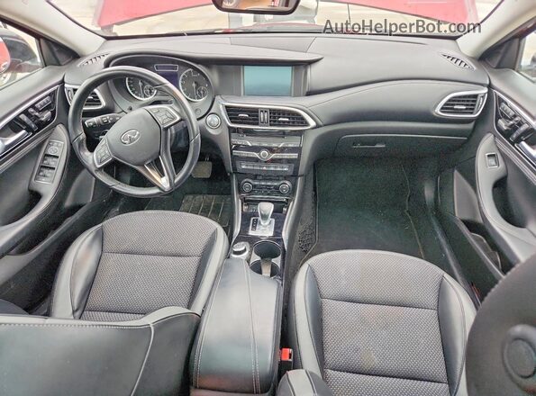 SJKCH5CPXKA009181 2019 INFINITI QX30 Red 
