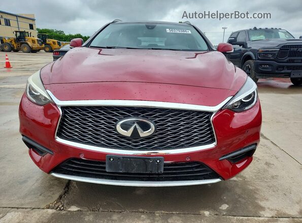 SJKCH5CPXKA009181 2019 INFINITI QX30 Red 