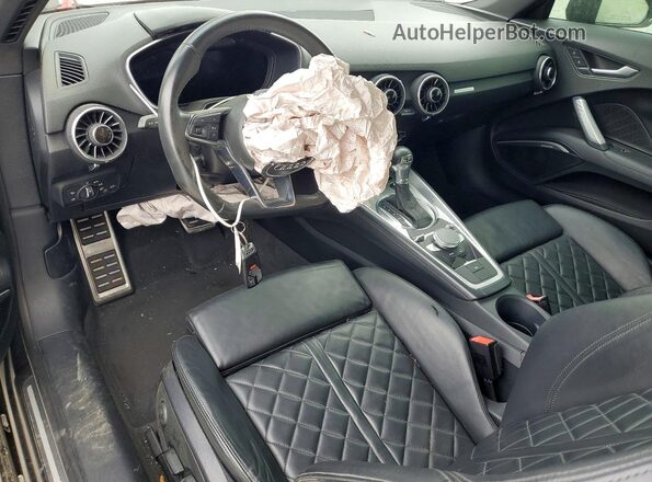 TRUC5AFV3G1001676 2016 AUDI TT Black Vista del salpicadero