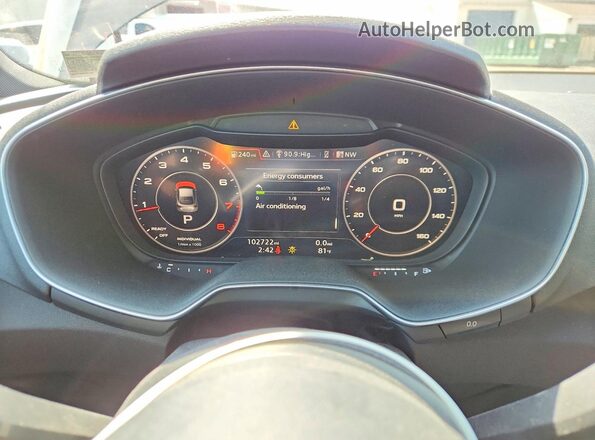 TRUC5AFV5H1006511 2017 AUDI TT Gray 