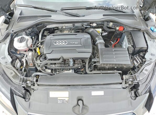 TRUC5AFV8G1025083 2016 AUDI TT Gray ძრავის განყოფილების ხედი