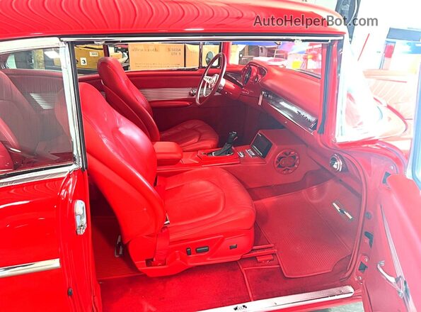 VC57J139026 1957 CHEVROLET BEL Красный 