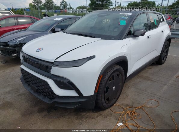 VCF1EBU27PG007154 2023 FISKER OCEAN White Առջևի ձախ երեք քառորդ տեսարան