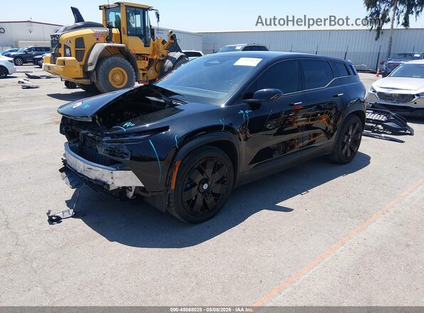 VCF1ZBU24PG002322 2023 FISKER OCEAN Black Vista tres cuartos delantera izquierda