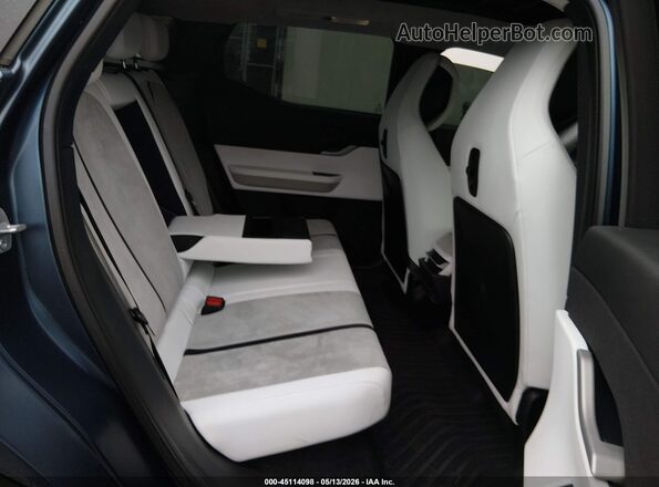 VCF1ZBU24PG005611 2023 FISKER OCEAN Blue Widok naklejki z numerem VIN