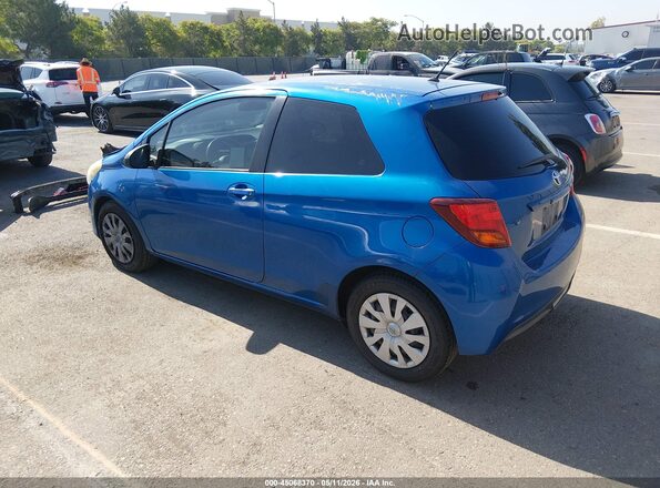 VNKJTUD33GA059790 2016 TOYOTA YARIS Синий Задняя левая четверть
