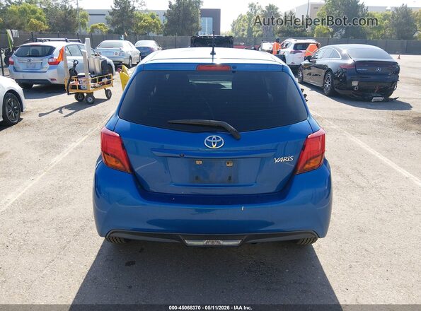 VNKJTUD33GA059790 2016 TOYOTA YARIS Синий 