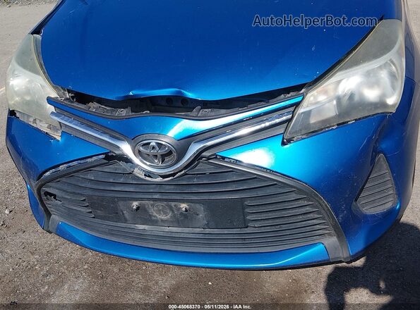 VNKJTUD33GA059790 2016 TOYOTA YARIS Синий Вид спереди
