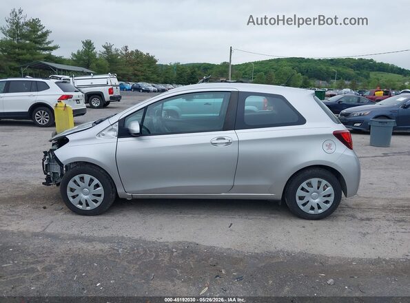 VNKJTUD39GA064623 2016 TOYOTA YARIS Silver 