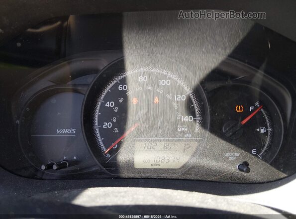 VNKKTUD32GA060787 2016 TOYOTA YARIS White Widok tylnych siedzeń