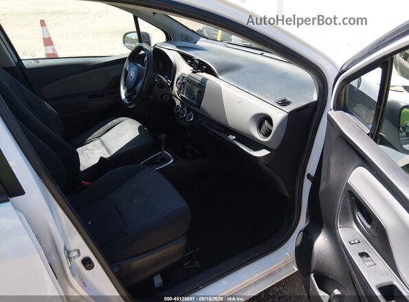 VNKKTUD32GA060787 2016 TOYOTA YARIS White Widok wnętrza z przodu