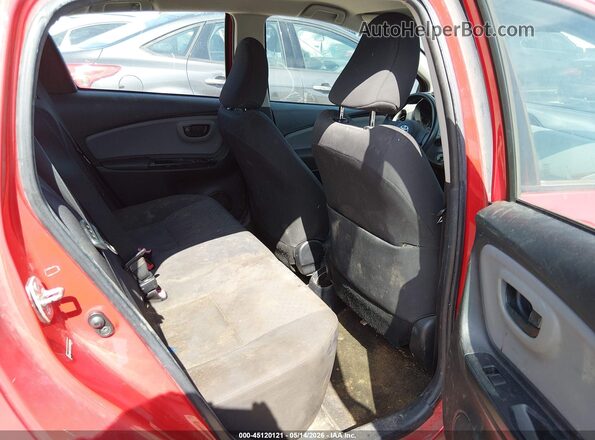 VNKKTUD32GA065486 2016 TOYOTA YARIS Red VIN sticker view