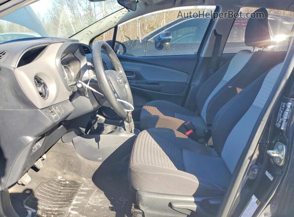 VNKKTUD32KA105557 2019 TOYOTA YARIS Black Вид салону спереду
