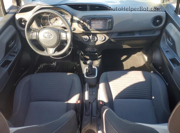 VNKKTUD32KA105557 2019 TOYOTA YARIS Black Вид панелі приладів
