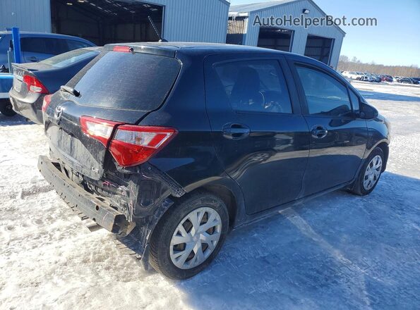 VNKKTUD32KA105557 2019 TOYOTA YARIS Black Задня права чверть