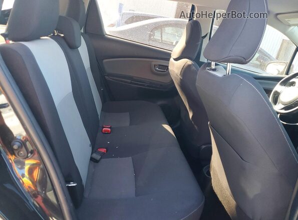 VNKKTUD32KA105557 2019 TOYOTA YARIS Black Вид задніх сидінь