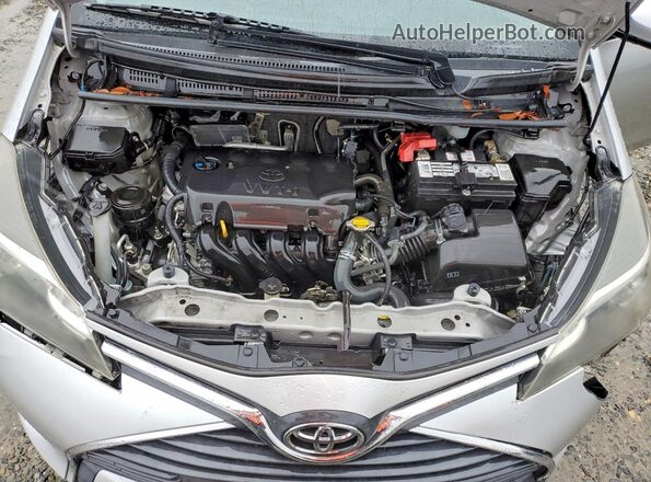 VNKKTUD34GA059267 2016 TOYOTA YARIS Silver 