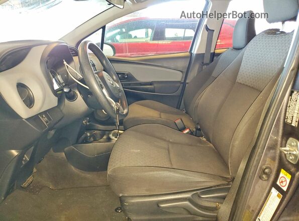 VNKKTUD34HA077446 2017 TOYOTA YARIS Gray 