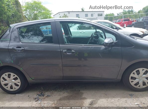 VNKKTUD35JA098327 2018 TOYOTA YARIS Gray Панорамний вид салону 360°