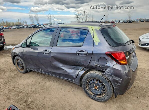 VNKKTUD37GA068786 2016 TOYOTA YARIS Gray Rear left