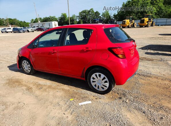 VNKKTUD37GA069310 2016 TOYOTA YARIS Red Tył lewy