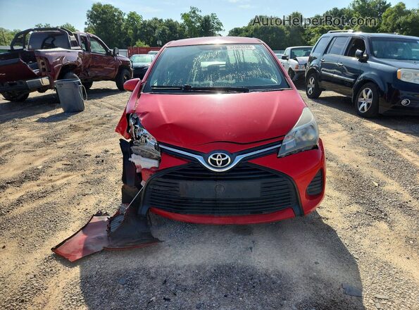VNKKTUD37GA069310 2016 TOYOTA YARIS Red Widok z przodu