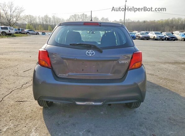 VNKKTUD38GA068635 2016 TOYOTA YARIS Угольный Вид сзади