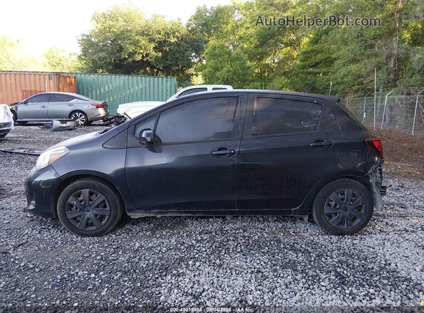 VNKKTUD38HA073416 2017 TOYOTA YARIS Black Սալոնի 360 աստիճան տեսք