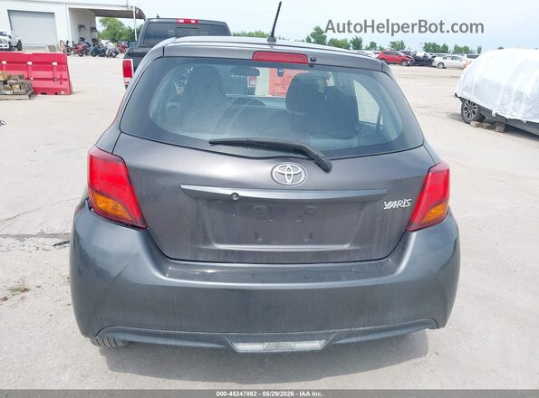VNKKTUD39HA085932 2017 TOYOTA YARIS Gray 