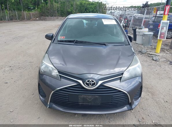 VNKKTUD3XGA064442 2016 TOYOTA YARIS Gray ხელსაწყოთა პანელის ხედი