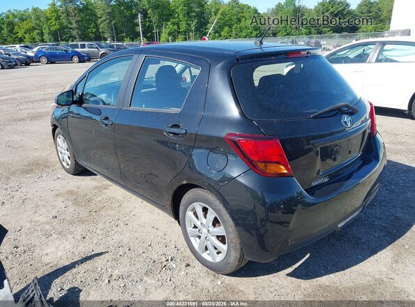 VNKKTUD3XGA066207 2016 TOYOTA YARIS Черный Задняя левая четверть