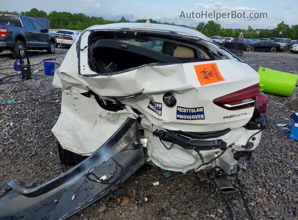 W04GL6SX3K1010886 2019 BUICK REGAL White Հետևի տեսք