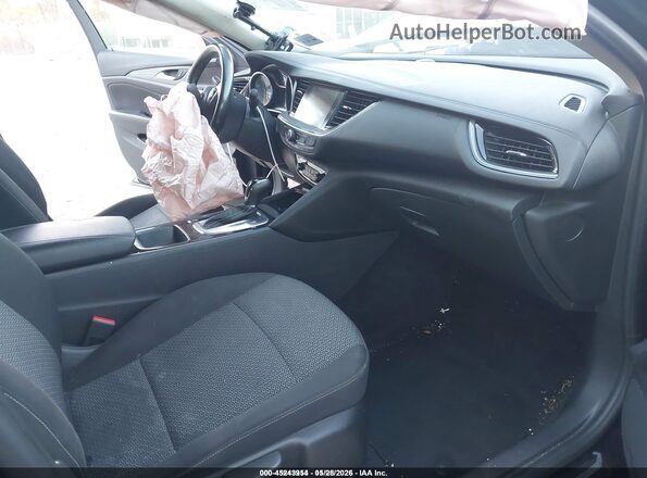W04GL6SX8J1073772 2018 BUICK REGAL Черный Вид салона спереди