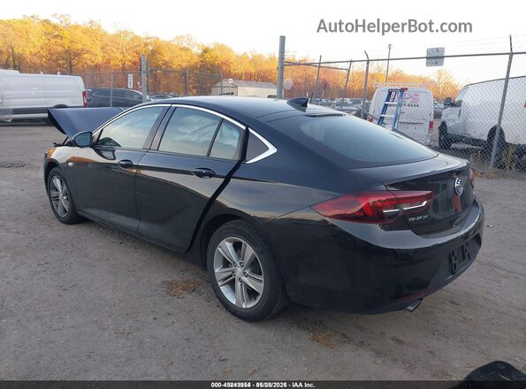 W04GL6SX8J1073772 2018 BUICK REGAL Черный Задняя левая четверть