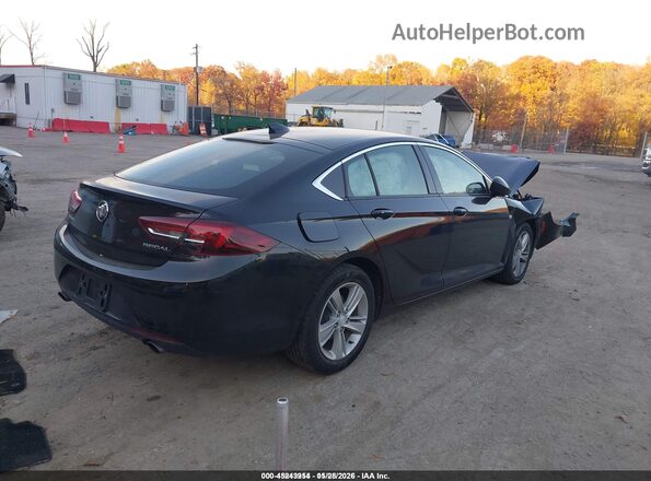 W04GL6SX8J1073772 2018 BUICK REGAL Черный Задняя правая четверть