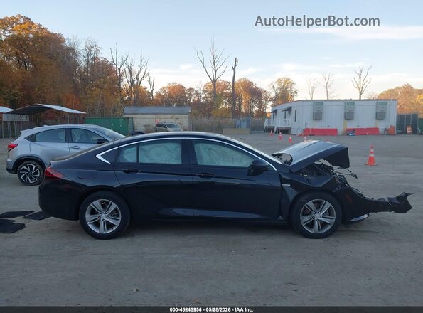 W04GL6SX8J1073772 2018 BUICK REGAL Черный Вид задней части салона