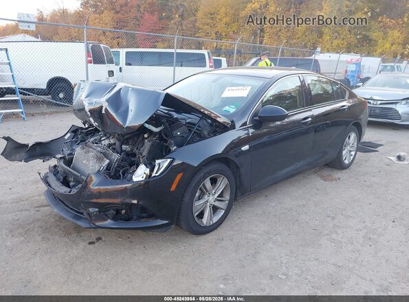 W04GL6SX8J1073772 2018 BUICK REGAL Черный Передняя левая четверть