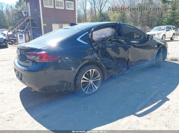 W04GR6SX9J1082401 2018 BUICK REGAL Black უკანა მარჯვენა