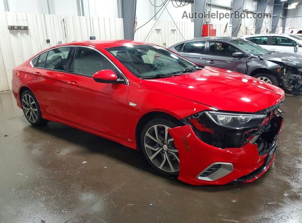 W04GS6SS6J1108624 2018 BUICK REGAL Red წინა მარჯვენა