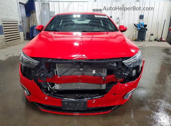 W04GS6SS6J1108624 2018 BUICK REGAL Red წინა ხედი