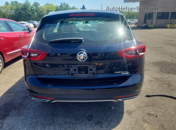W04GV8SX4L1005171 2020 BUICK REGAL Blue Rear view