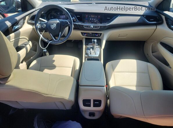 W04GV8SX4L1005171 2020 BUICK REGAL Blue Dashboard view