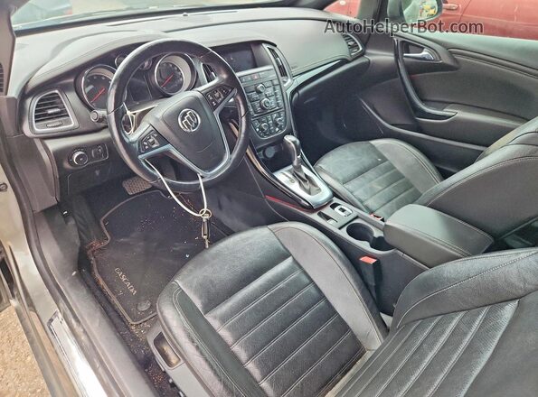 W04WH3N59HG087239 2017 BUICK CASCADA Charcoal Вид панелі приладів