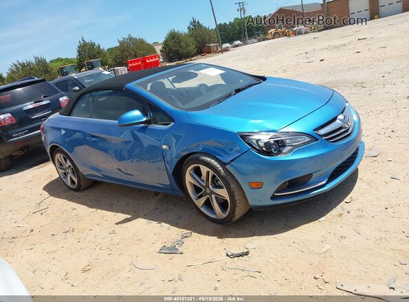 W04WJ3N55HG075089 2017 BUICK CASCADA Blue უკანა სალონის ხედი