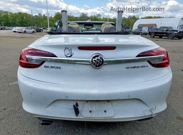 W04WT3N52GG107425 2016 BUICK CASCADA White Rear view