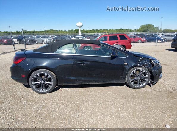 W04WT3N58GG054245 2016 BUICK CASCADA Black Rear interior view