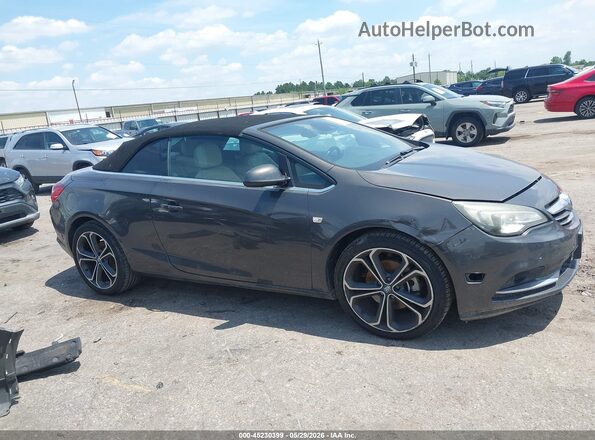 W04WT3N59GG119894 2016 BUICK CASCADA Gray Rear interior view