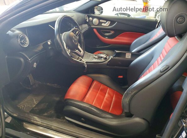 W1K1J6JBXLF141315 2020 MERCEDES-BENZ E Black Front interior view