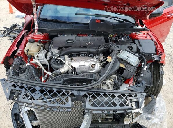 W1K3G4EB0LW045196 2020 MERCEDES-BENZ A Red Սալոնի հետևի տեսք