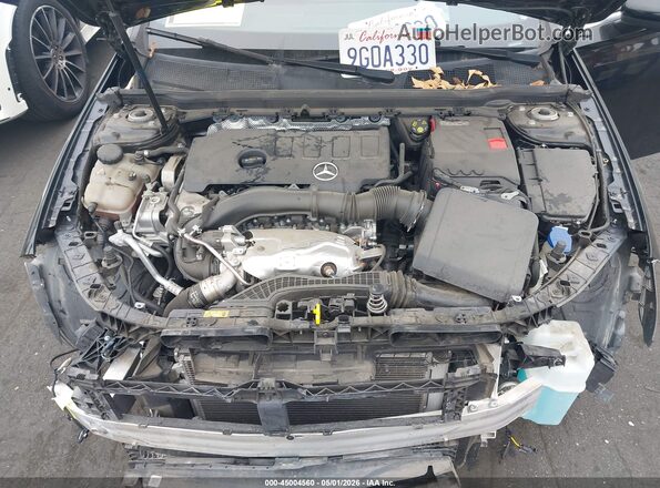 W1K3G4EB0NJ356286 2022 MERCEDES-BENZ A 220 Black Вид ззаду